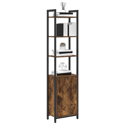 Armadio per Libri Rovere fumÃ© 40 x 24 x 161 cm