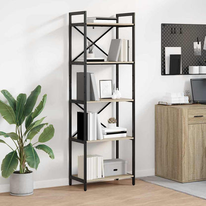 Libreria Rovere Sonoma 56 x 34 x 171 cm Legno multistrato