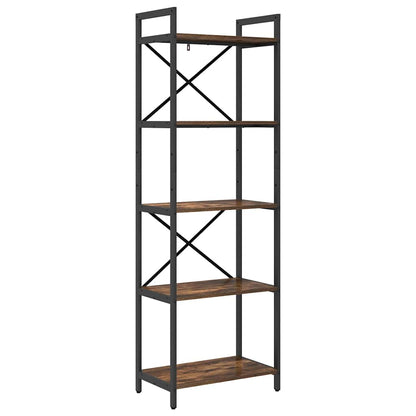Libreria Rovere fumÃ© 56 x 34 x 171 cm Legno multistrato