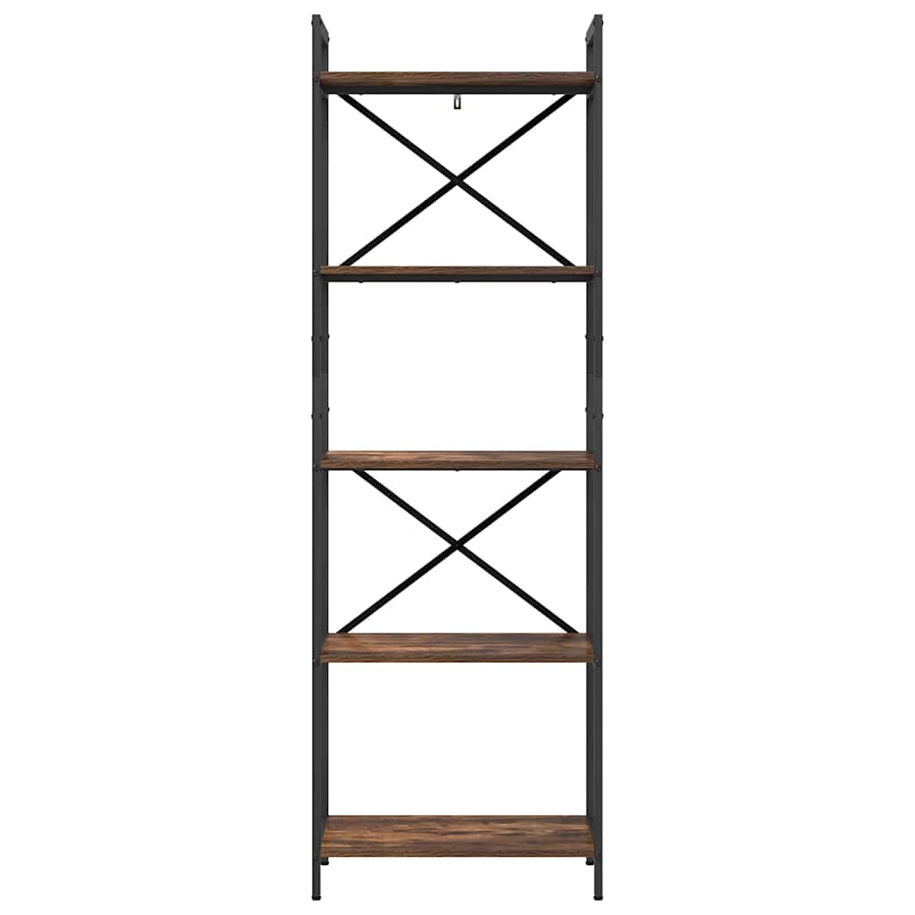Libreria Rovere fumÃ© 56 x 34 x 171 cm Legno multistrato