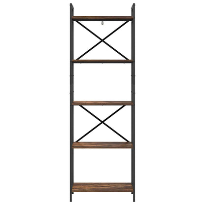 Libreria Rovere fumÃ© 56 x 34 x 171 cm Legno multistrato