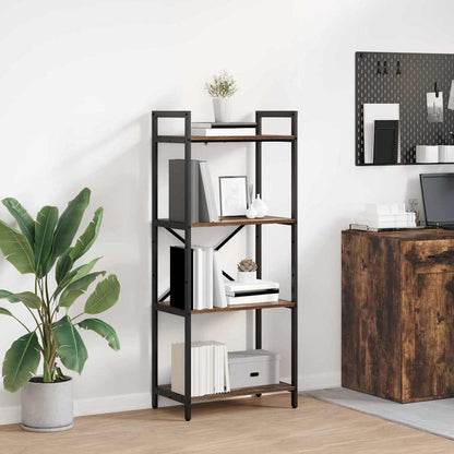 Libreria Rovere fumÃ© 56 x 34 x 133,5 cm Legno multistrato