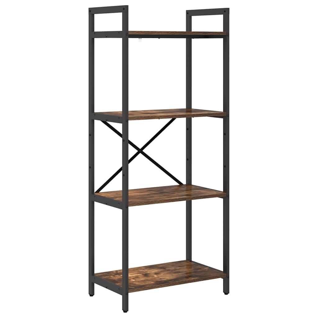 Libreria Rovere fumÃ© 56 x 34 x 133,5 cm Legno multistrato