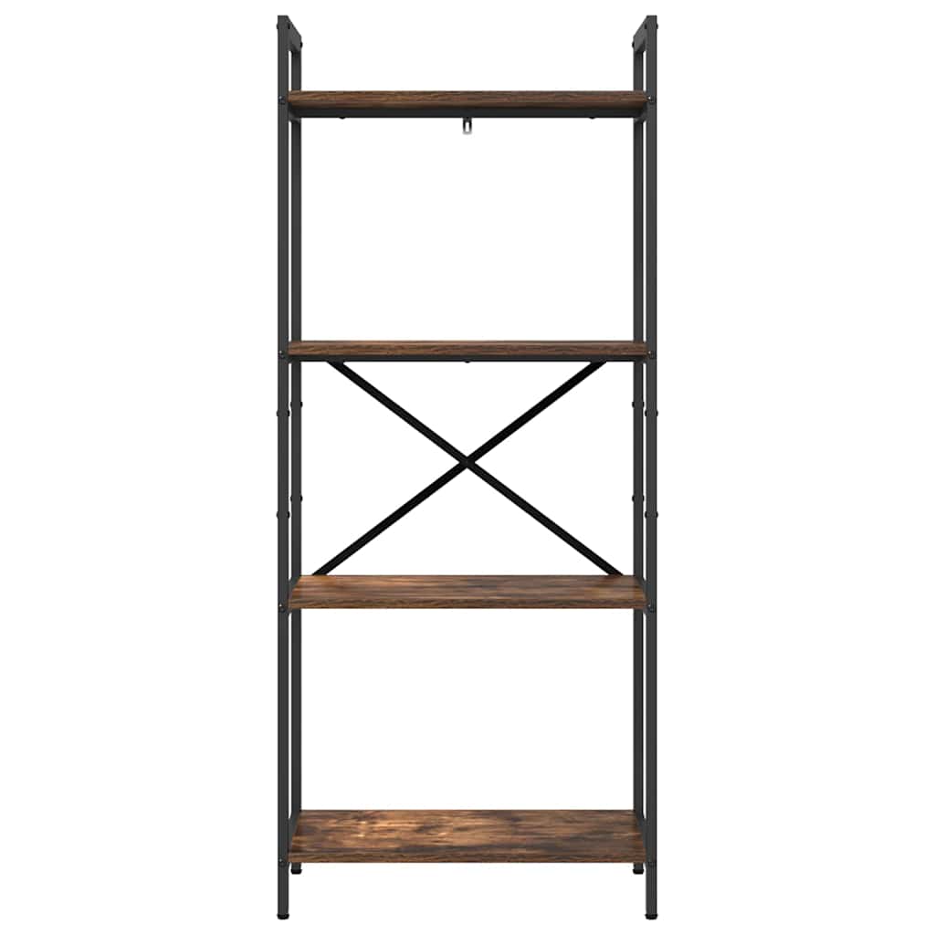 Libreria Rovere fumÃ© 56 x 34 x 133,5 cm Legno multistrato