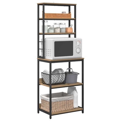 Mensola da cucina Rovere artigianale 60 x 40 x 168 cm