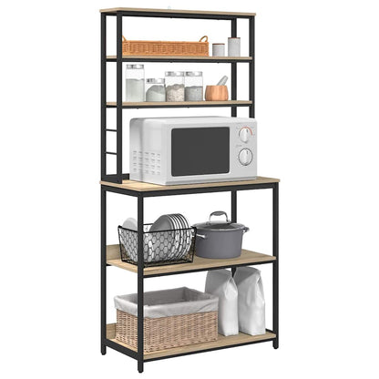 Mensola da cucina Rovere Sonoma 80 x 40 x 168 cm