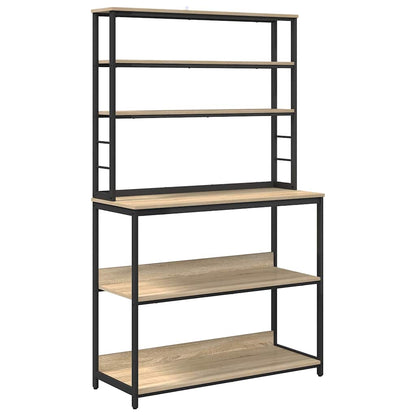 Mensola da cucina Rovere Sonoma 100 x 40 x 168 cm