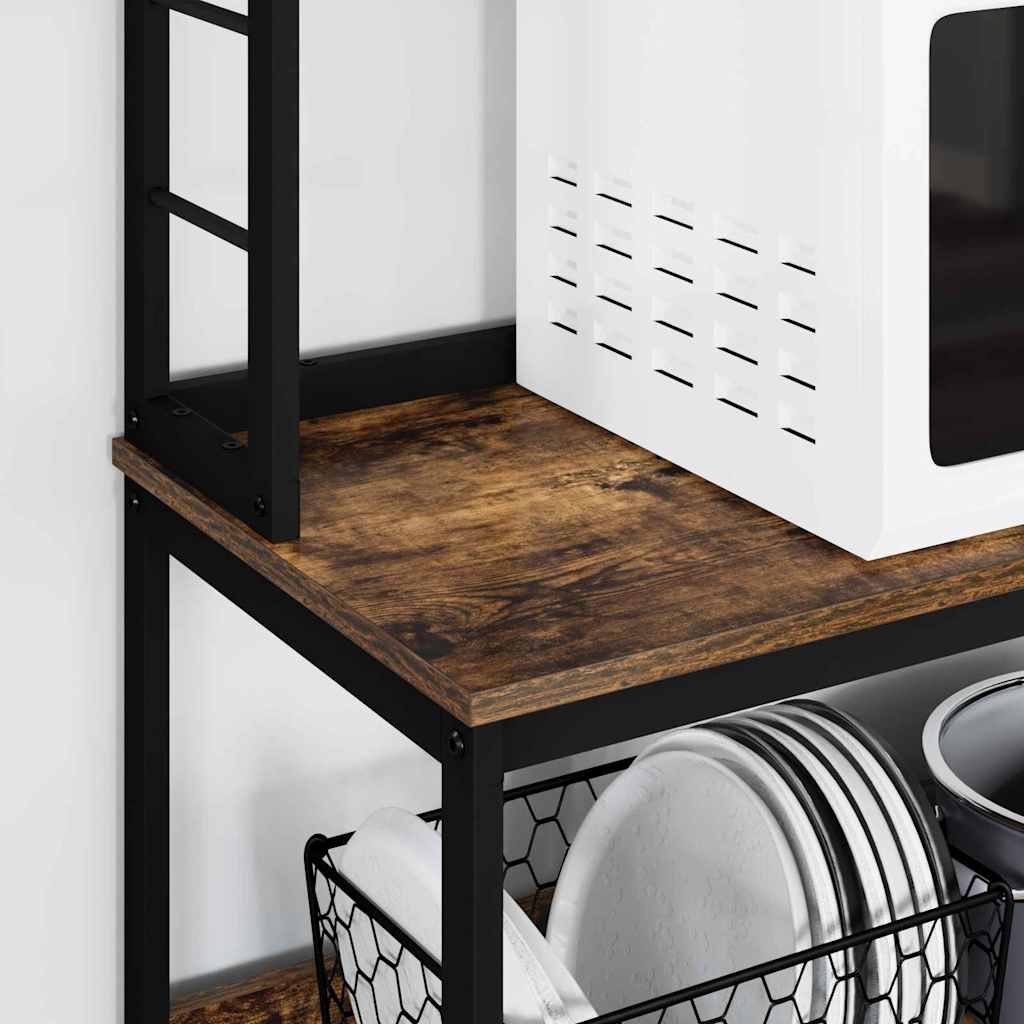 Mensola da cucina Rovere fumÃ© 100 x 40 x 168 cm