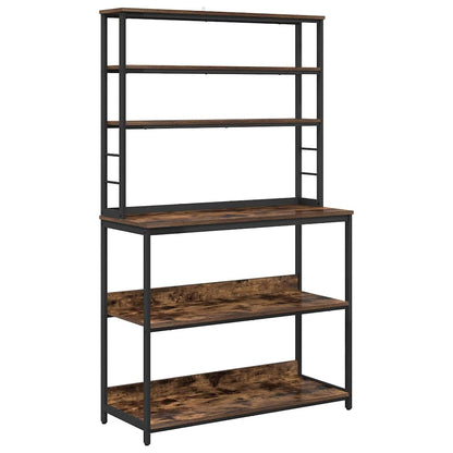 Mensola da cucina Rovere fumÃ© 100 x 40 x 168 cm