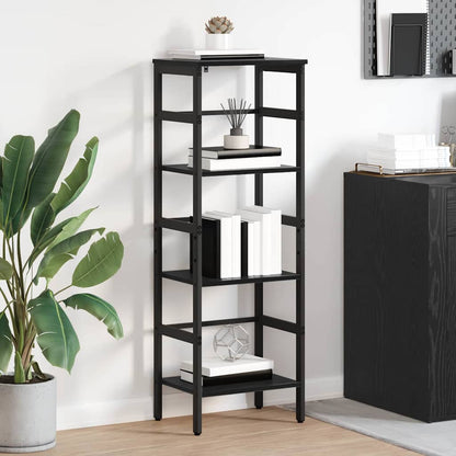 Libreria Rovere Nero 40 x 29,5 x 115 cm Legno multistrato