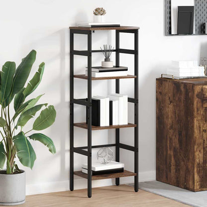 Libreria Rovere fumÃ© 40 x 29,5 x 115 cm Legno multistrato