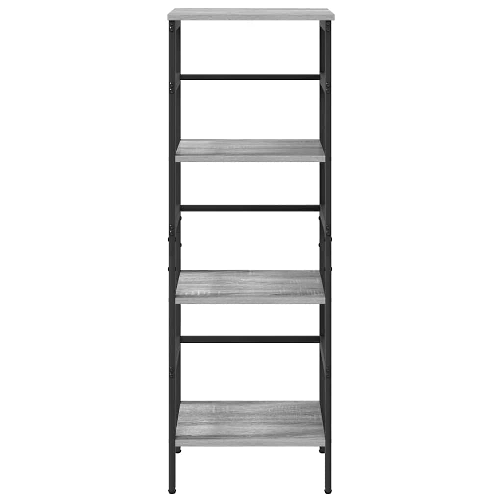 Libreria Grigio Sonoma 40 x 29,5 x 115 cm Legno multistrato