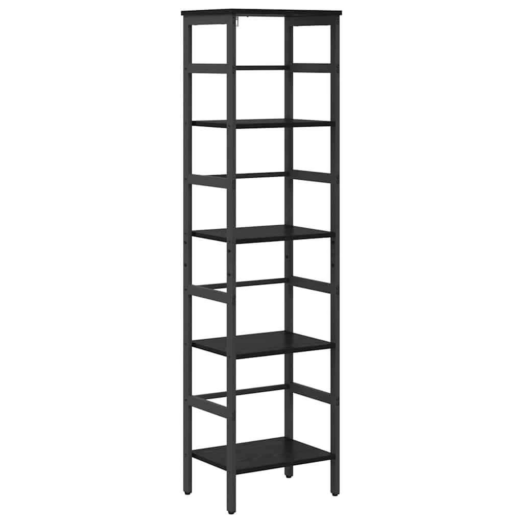 Libreria Rovere Nero 40 x 29,5 x 149 cm Legno multistrato