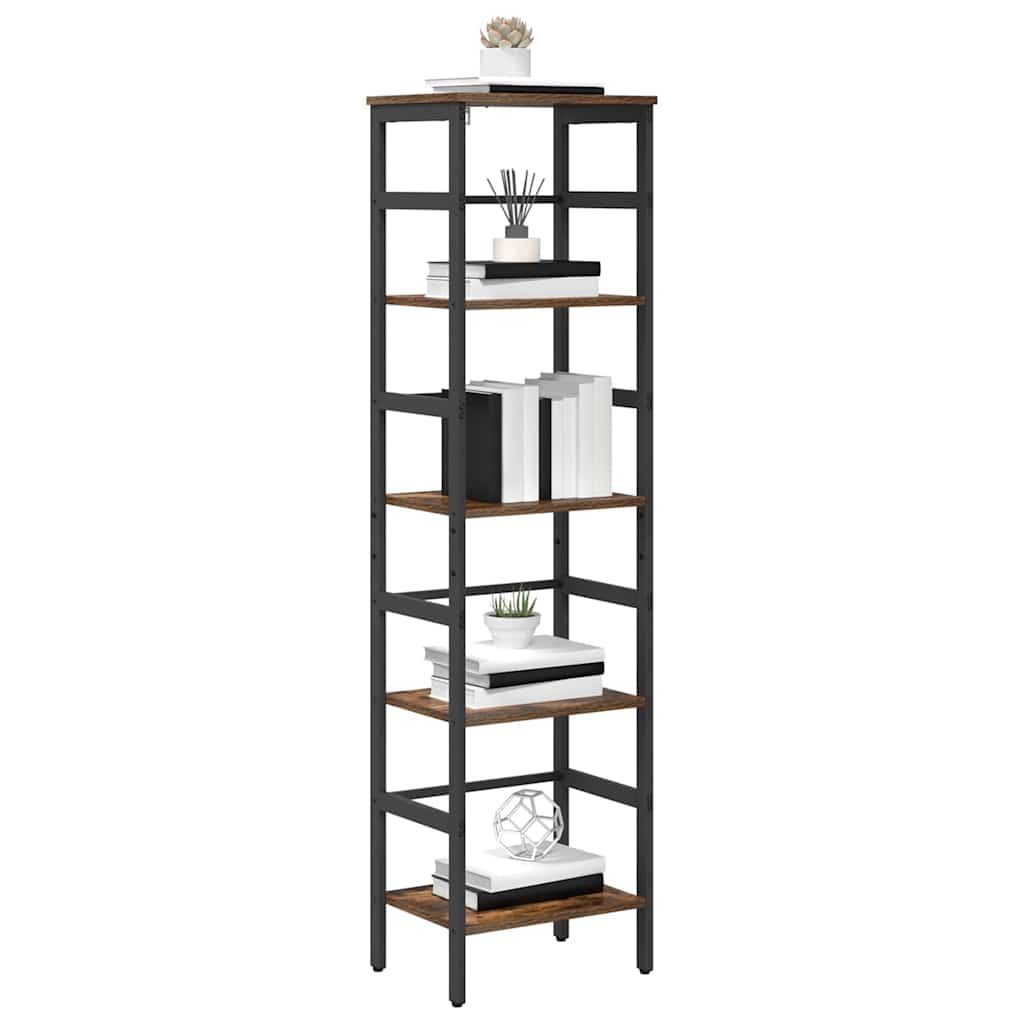 Libreria Rovere fumÃ© 40 x 29,5 x 149 cm Legno multistrato