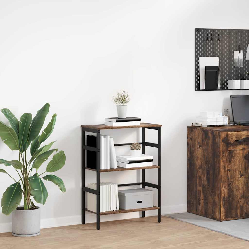 Libreria Rovere fumÃ© 60 x 29,5 x 81 cm Legno multistrato