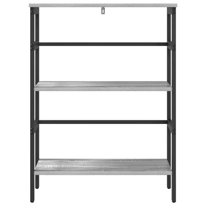 Libreria Grigio Sonoma 60 x 29,5 x 81 cm Legno multistrato