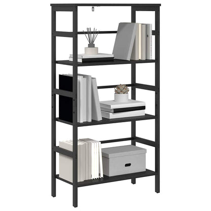 Libreria Rovere Nero 60 x 29,5 x 115 cm Legno multistrato