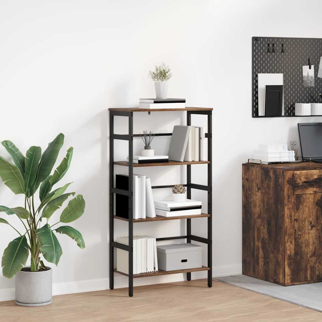 Libreria Rovere fumÃ© 60 x 29,5 x 115 cm Legno multistrato