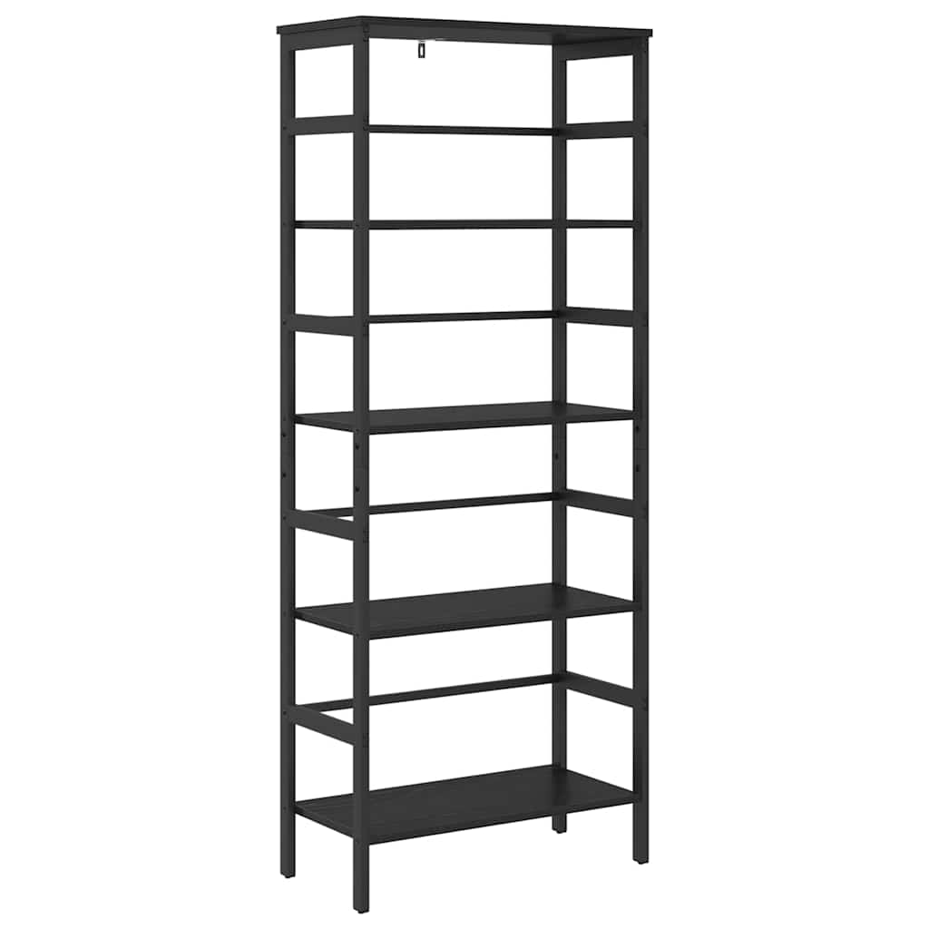 Libreria Rovere Nero 60 x 29,5 x 149 cm Legno multistrato