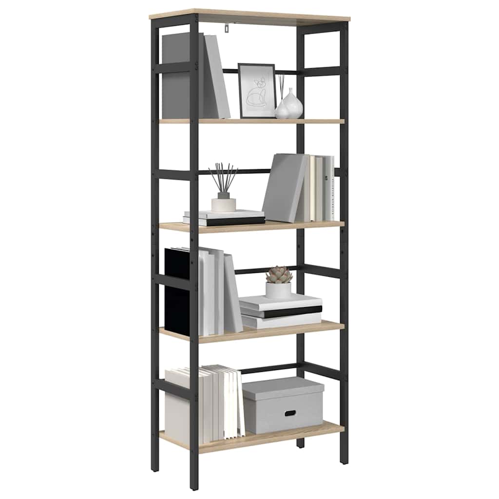 Libreria Rovere Sonoma 60 x 29,5 x 149 cm Legno multistrato