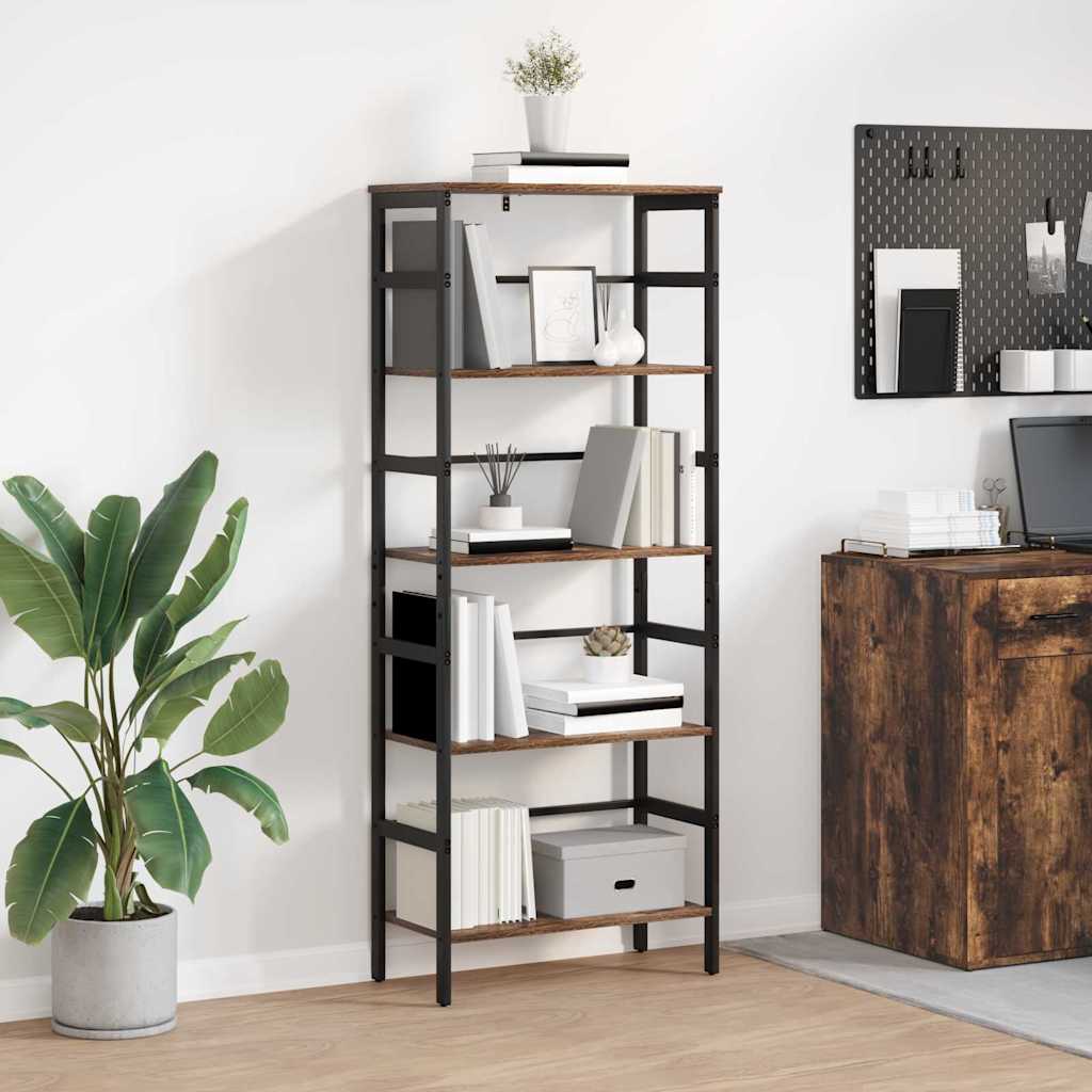 Libreria Rovere fumÃ© 60 x 29,5 x 149 cm Legno multistrato