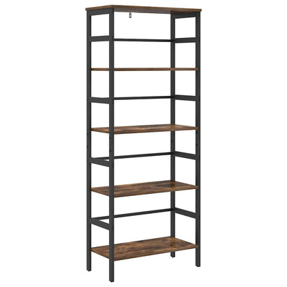 Libreria Rovere fumÃ© 60 x 29,5 x 149 cm Legno multistrato
