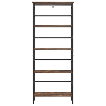 Libreria Rovere fumÃ© 60 x 29,5 x 149 cm Legno multistrato