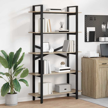 Libreria Rovere Sonoma 100 x 33,5 x 178 cm Legno multistrato