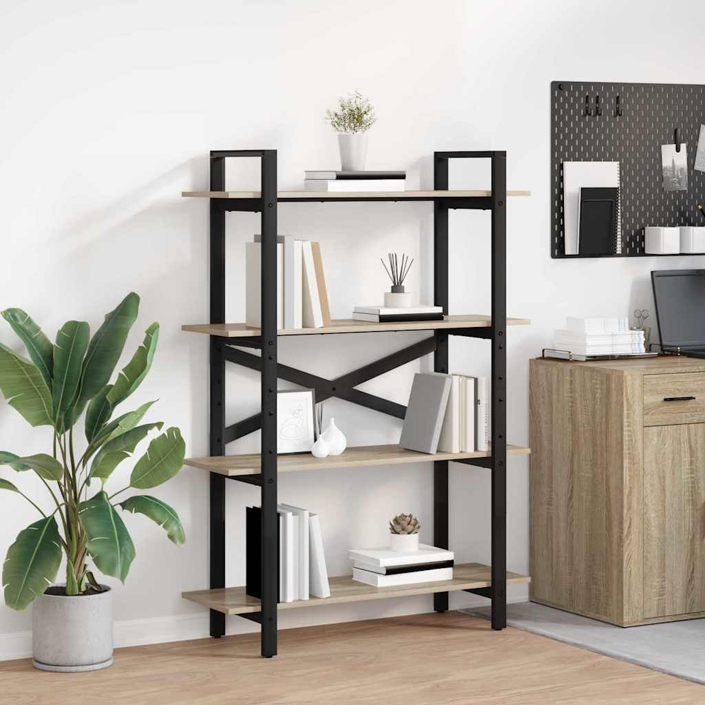 Libreria Rovere Sonoma 100 x 33,5 x 140 cm Legno multistrato