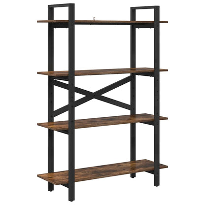 Libreria Rovere fumÃ© 100 x 33,5 x 140 cm Legno multistrato