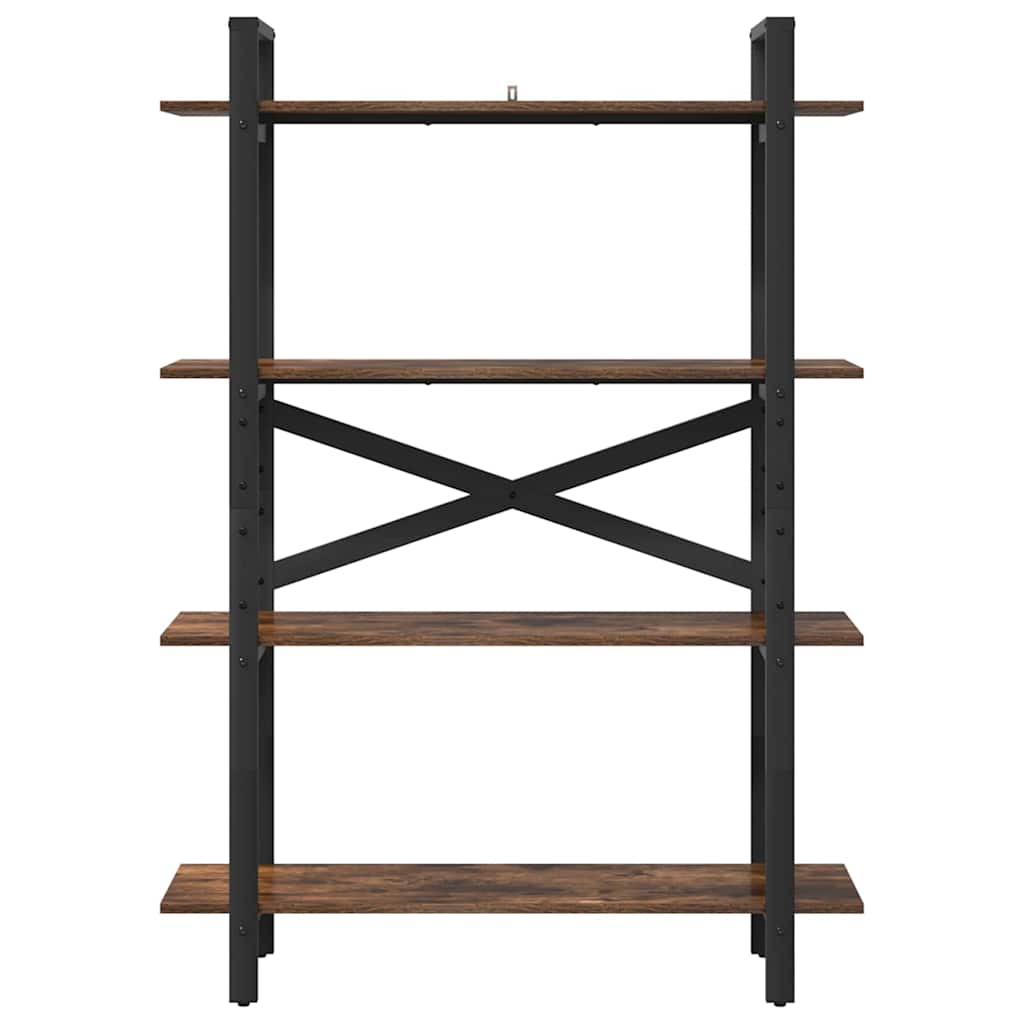 Libreria Rovere fumÃ© 100 x 33,5 x 140 cm Legno multistrato