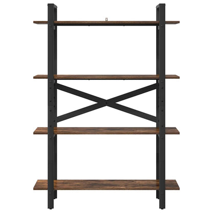 Libreria Rovere fumÃ© 100 x 33,5 x 140 cm Legno multistrato