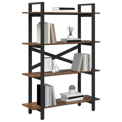 Libreria Rovere fumÃ© 100 x 33,5 x 140 cm Legno multistrato