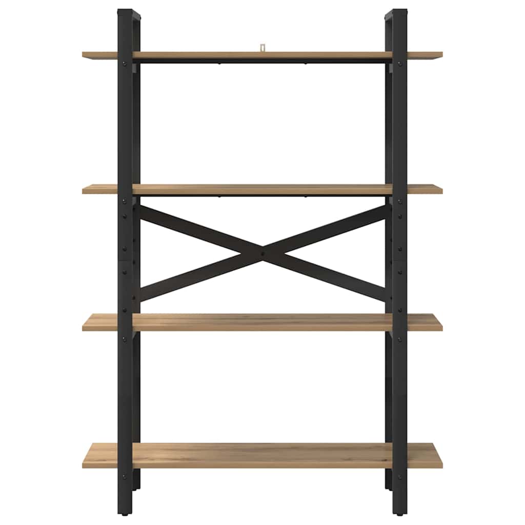 Libreria Rovere artigianale 100 x 33,5 x 140 cm