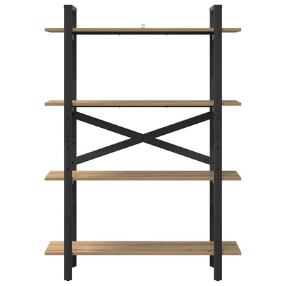 Libreria Rovere artigianale 100 x 33,5 x 140 cm