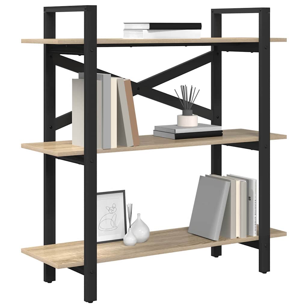 Libreria Rovere Sonoma 100 x 33,5 x 102 cm Legno multistrato
