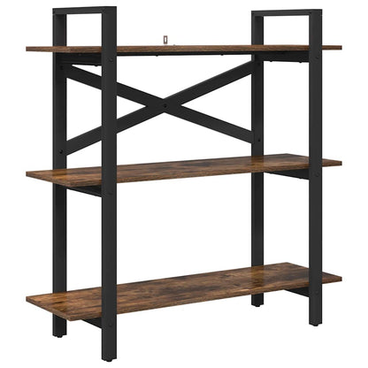 Libreria Rovere fumÃ© 100 x 33,5 x 102 cm Legno multistrato