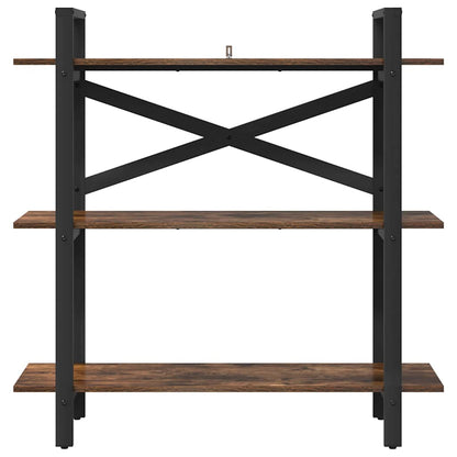 Libreria Rovere fumÃ© 100 x 33,5 x 102 cm Legno multistrato