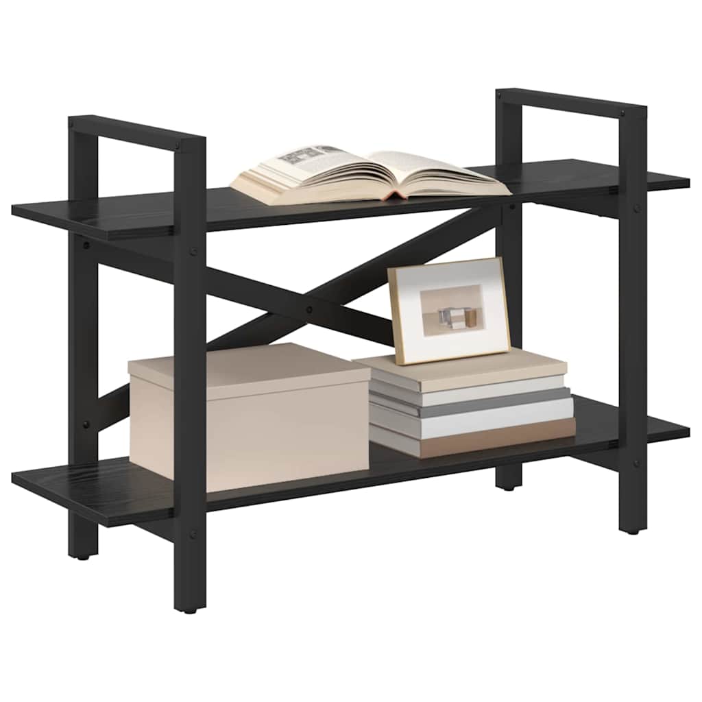 Libreria Rovere Nero 100 x 33,5 x 64 cm Legno multistrato