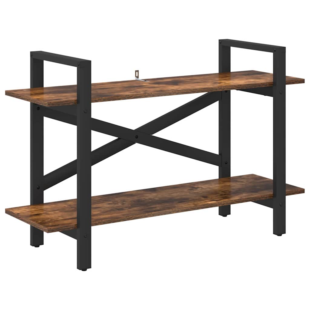 Libreria Rovere fumÃ© 100 x 33,5 x 64 cm Legno multistrato