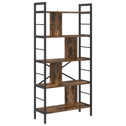 Libreria Rovere fumÃ© 75 x 30 x 156 cm Legno multistrato