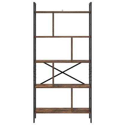 Libreria Rovere fumÃ© 75 x 30 x 156 cm Legno multistrato