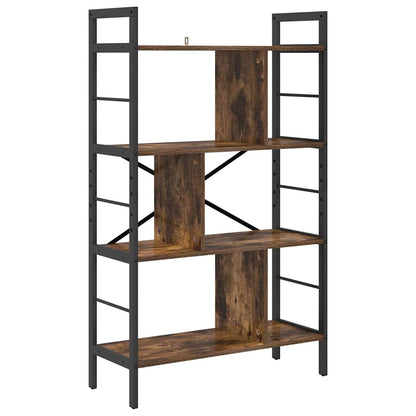Libreria Rovere fumÃ© 75 x 30 x 123,5 cm Legno multistrato