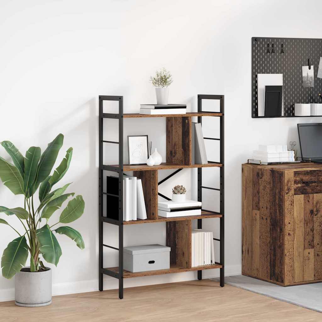 Libreria Legno vecchio 75 x 30 x 123,5 cm Legno multistrato