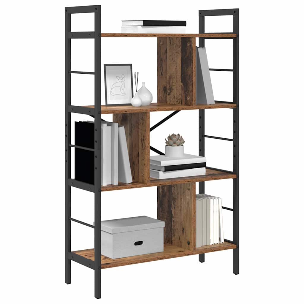 Libreria Legno vecchio 75 x 30 x 123,5 cm Legno multistrato