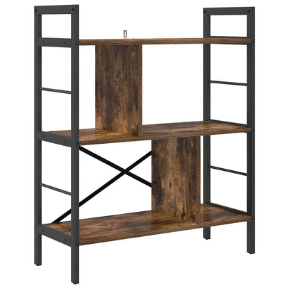 Libreria Rovere fumÃ© 75 x 30 x 91 cm Legno multistrato