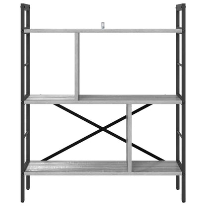 Libreria Grigio Sonoma 75 x 30 x 91 cm Legno multistrato
