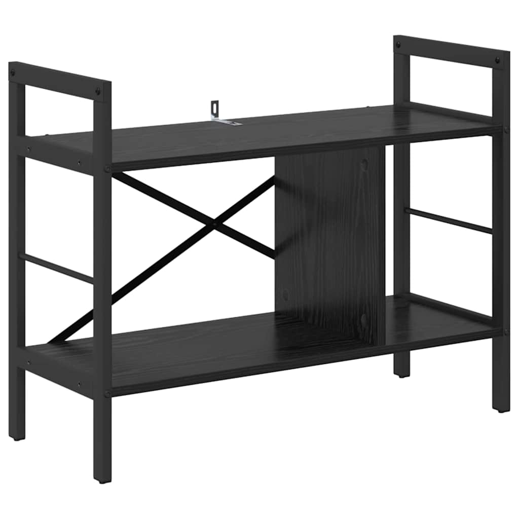 Libreria Rovere Nero 75 x 30 x 58,5 cm Legno multistrato
