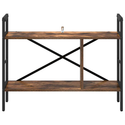 Libreria Rovere fumÃ© 75 x 30 x 58,5 cm Legno multistrato