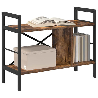 Libreria Rovere fumÃ© 75 x 30 x 58,5 cm Legno multistrato